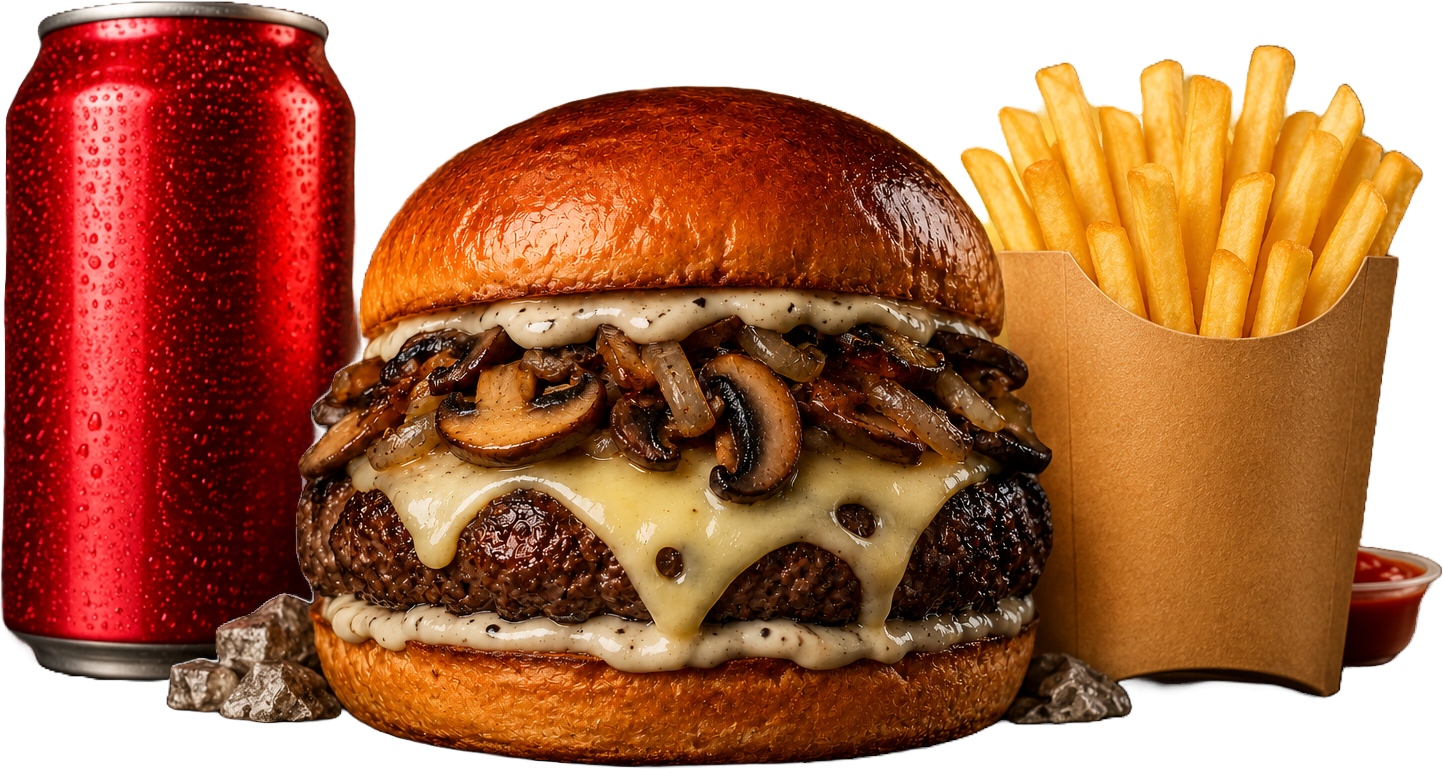 Combo Mushroom Swiss