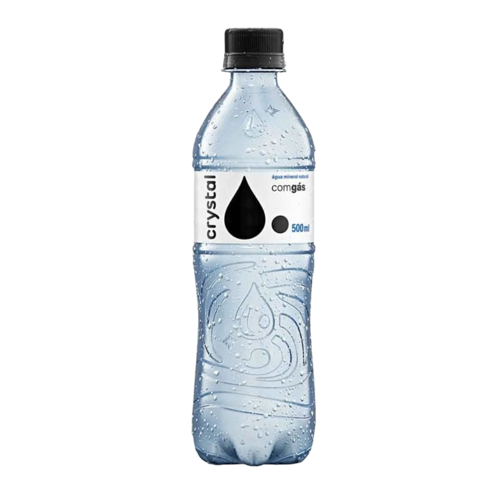 Agua Mineral Crystal com Gás