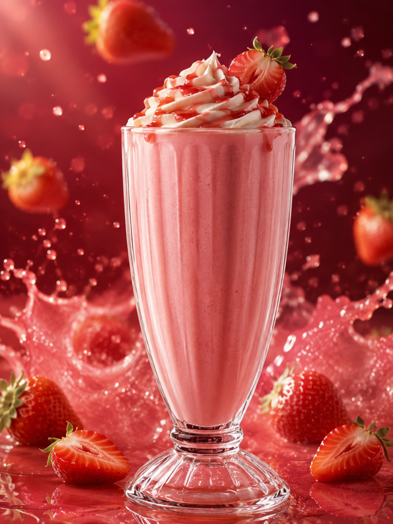 MilkShake de Morango
