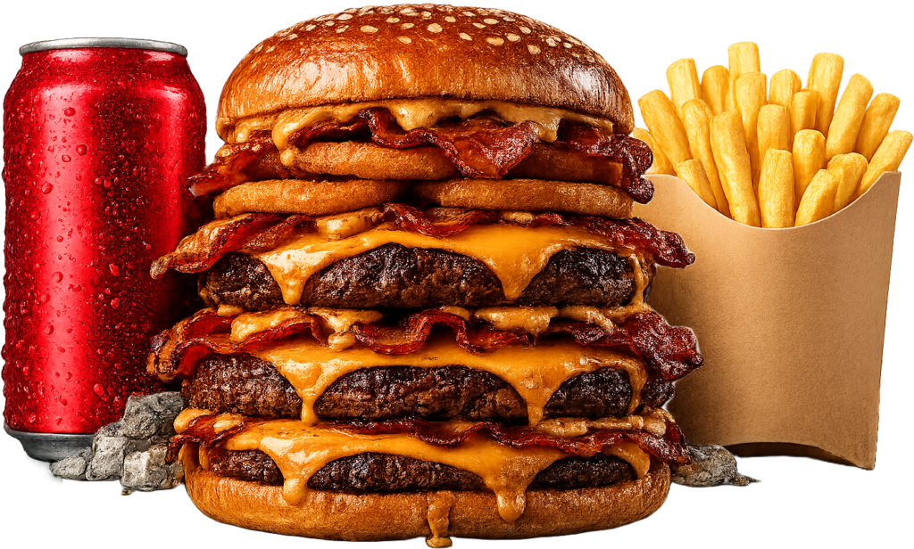 Combo Monster Triple Cheddar