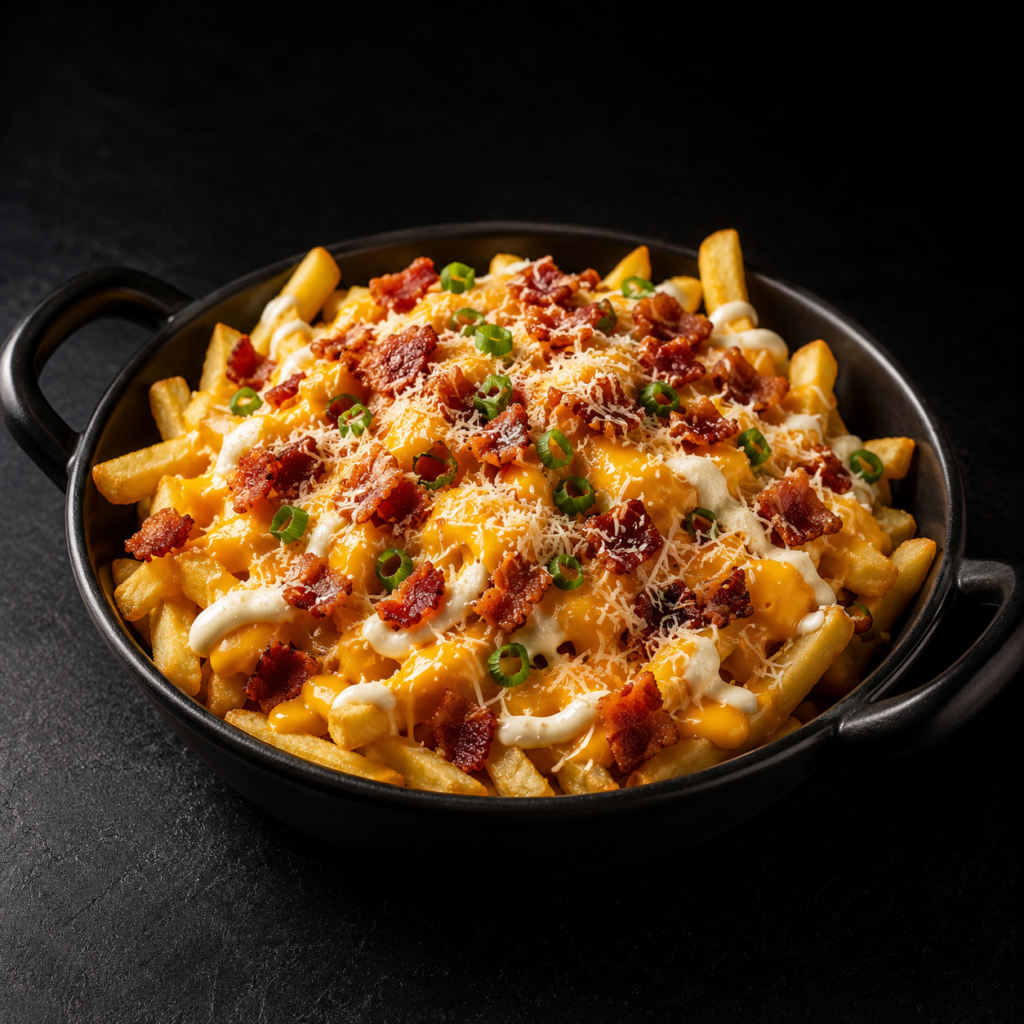 Ao Creme de Cheddar com Bacon