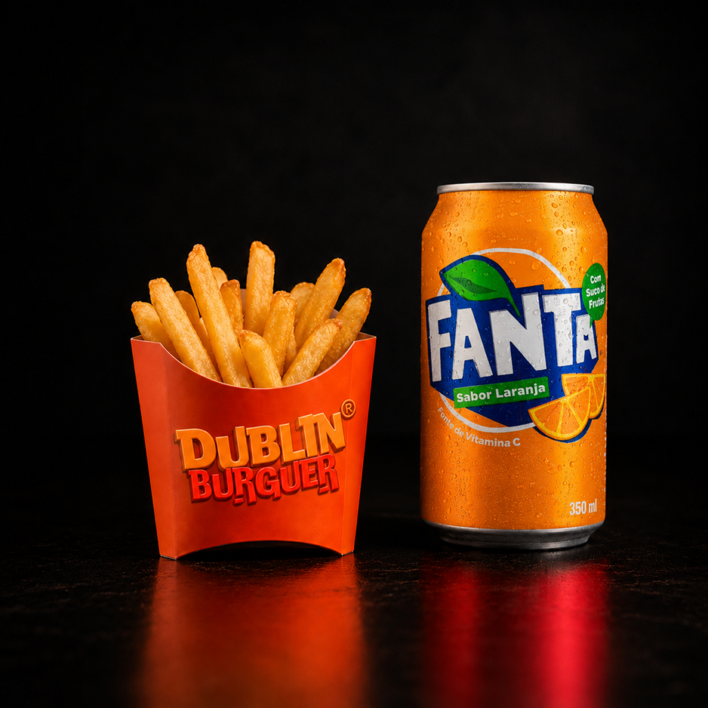 Batata + Fanta Laranja