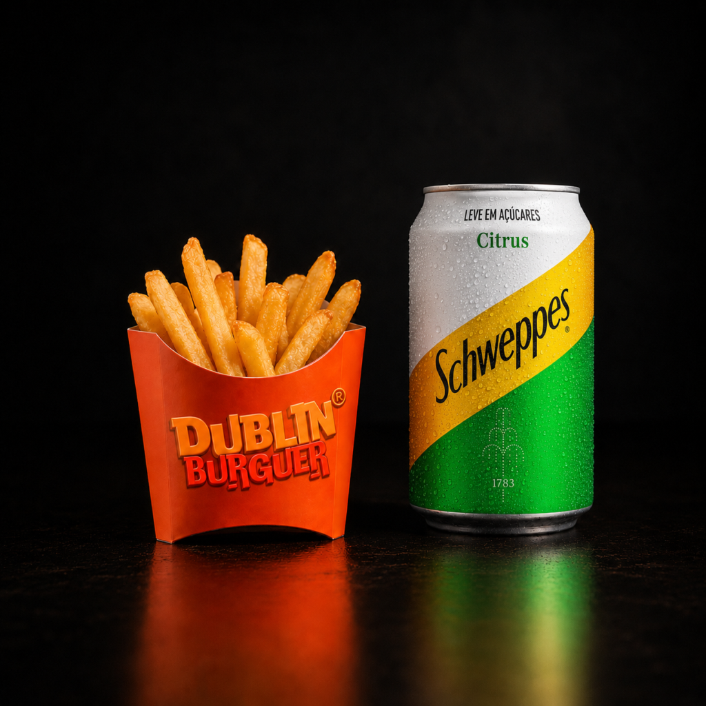Batata + Schweppes Citrus